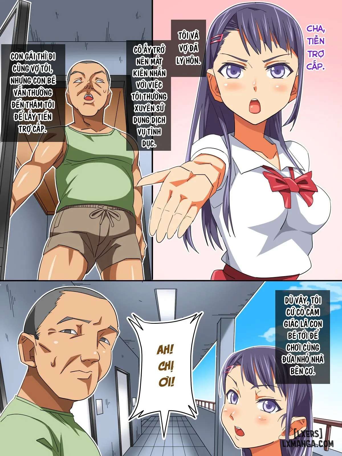 Ông chú định... chịch người nhỏ tuổi hơn cả con gái mình sao?