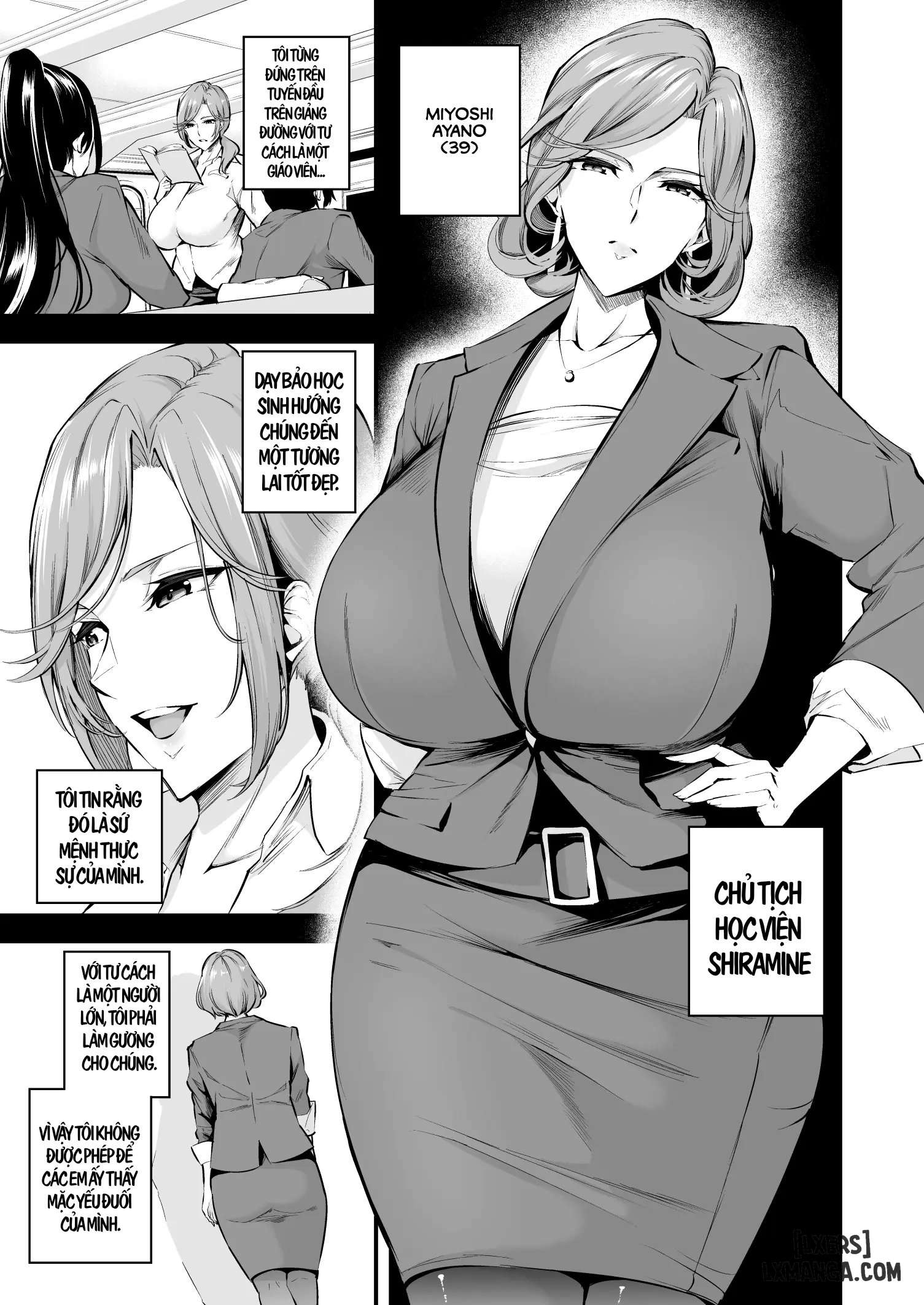 Shiramine Gakuen no Mesubuta Rijichou